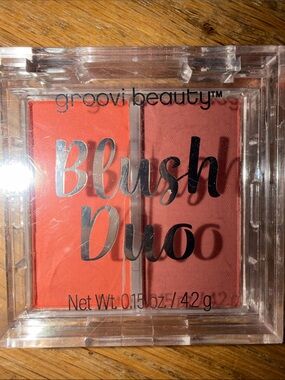 Groovi Beauty Blush Duo — Coral & Rose